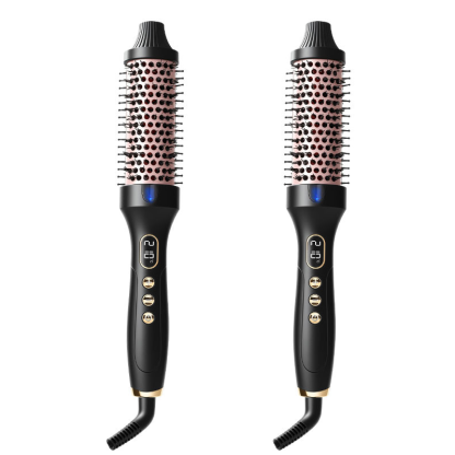2-in-1 Hair Straightener & Curler Heated Comb