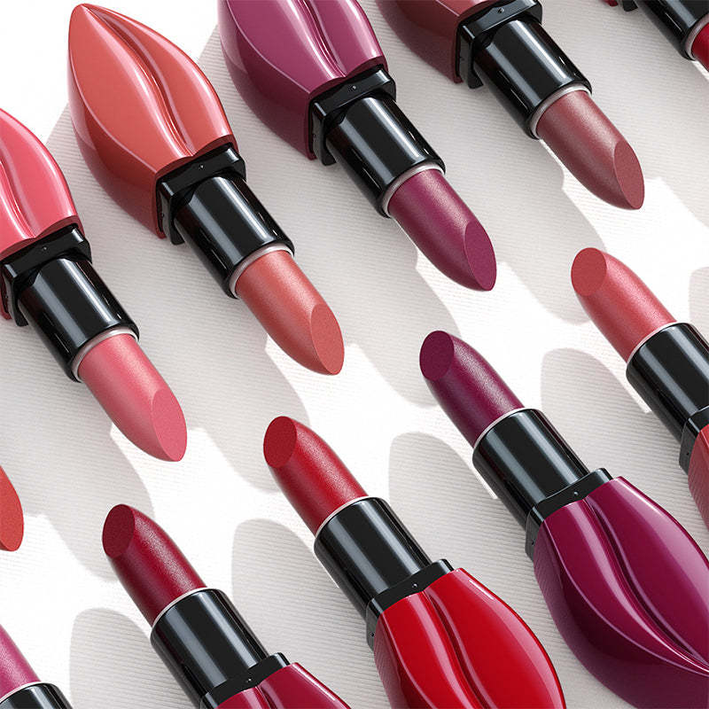 Long-Lasting Lip-Shaped Matte Lipstick