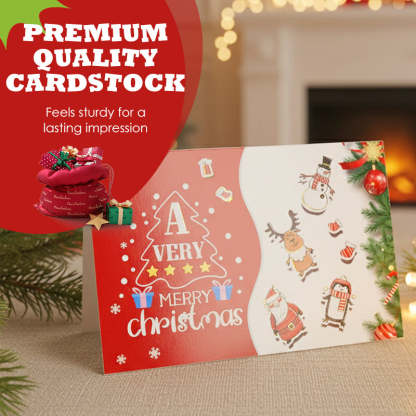 Premium Christmas Card for Holiday Wishes
