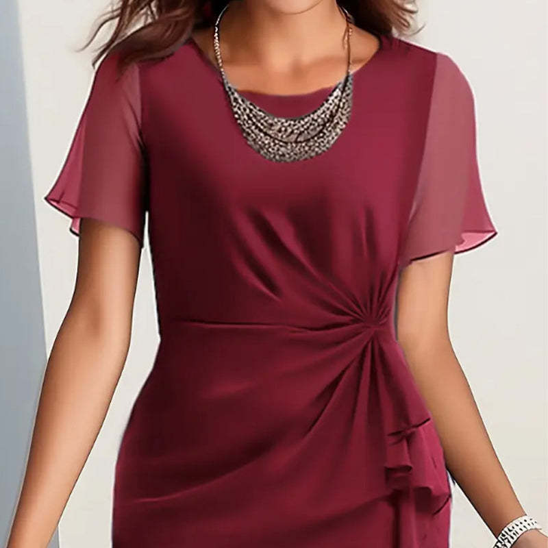 👗Elegant Fashion Solid Color Dress – Flattering Fit, Versatile Style & Comfortable Fabric 💃