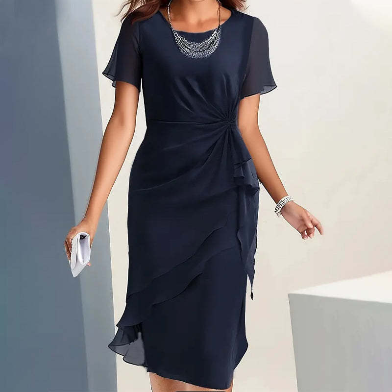 👗Elegant Fashion Solid Color Dress – Flattering Fit, Versatile Style & Comfortable Fabric 💃