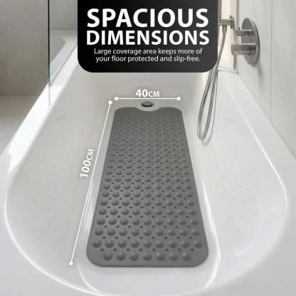 🔥 40"x16" Non-Slip Bathtub Mat with Suction Cups