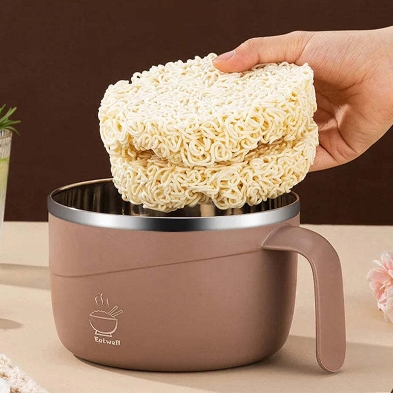 🔥304 Stainless Steel Insulated Ramen Bowl