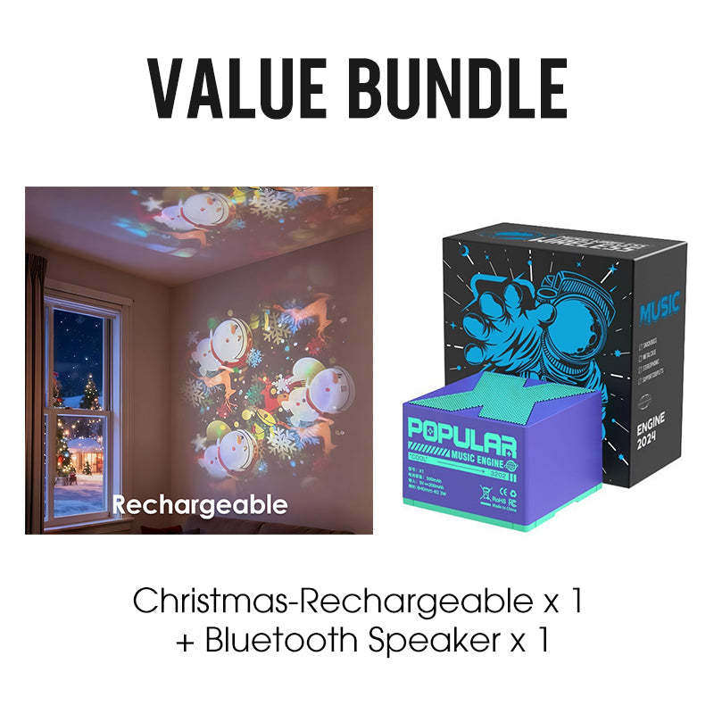 ✨Dynamic Rotating LED Projector Light