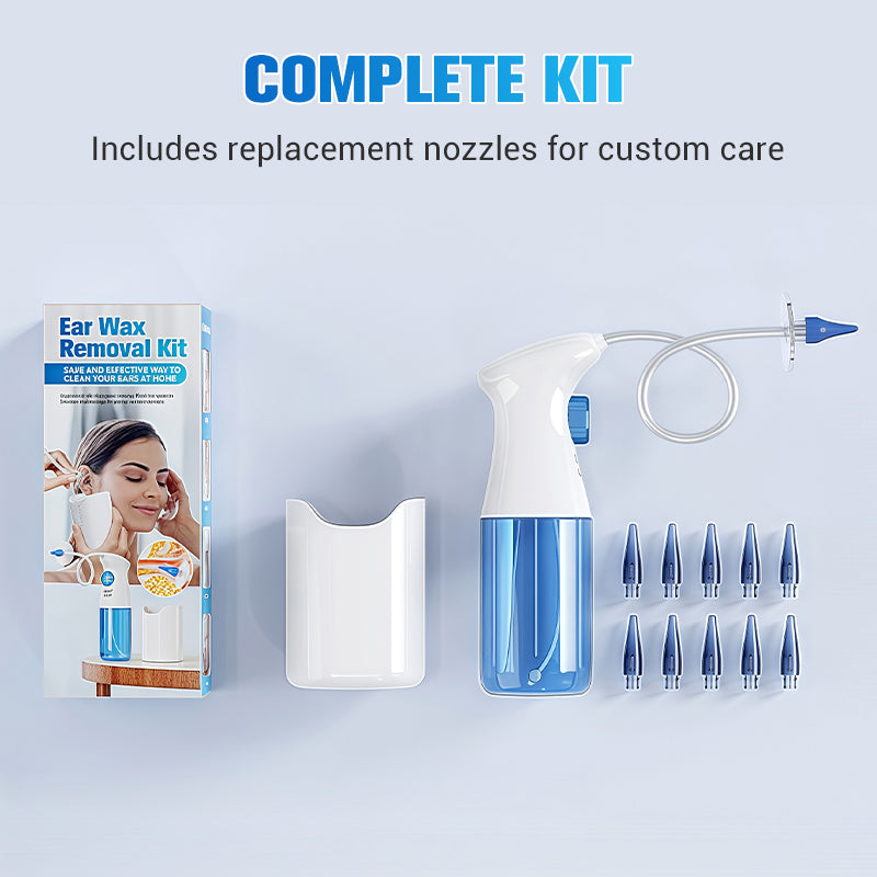 📢📢BIG SALE!!⏰👂 Ear Wax Removal Kit – Safe, Gentle & Reusable Silicone Spoon for Easy, Hygienic Ear Cleaning ✨🛡️