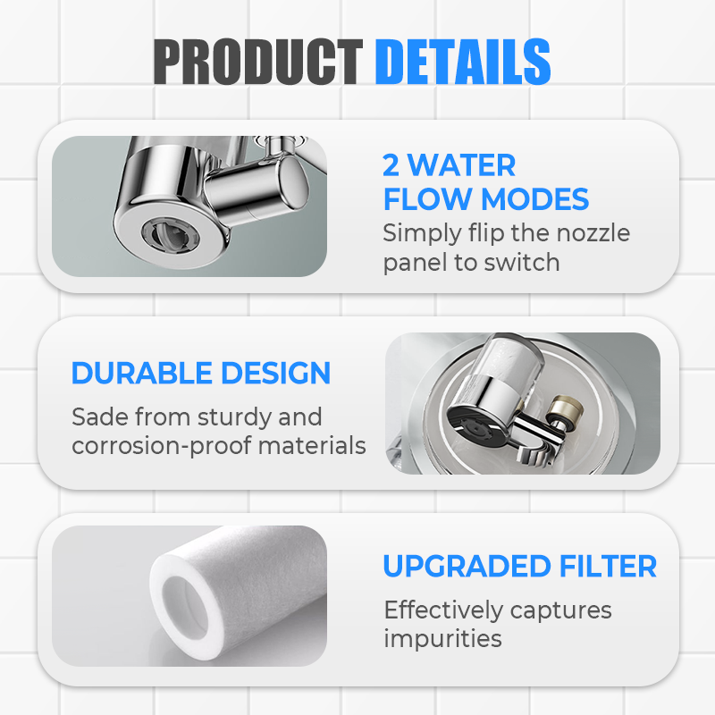 💝Universal 720° Rotating Faucet Filter Nozzle Set
