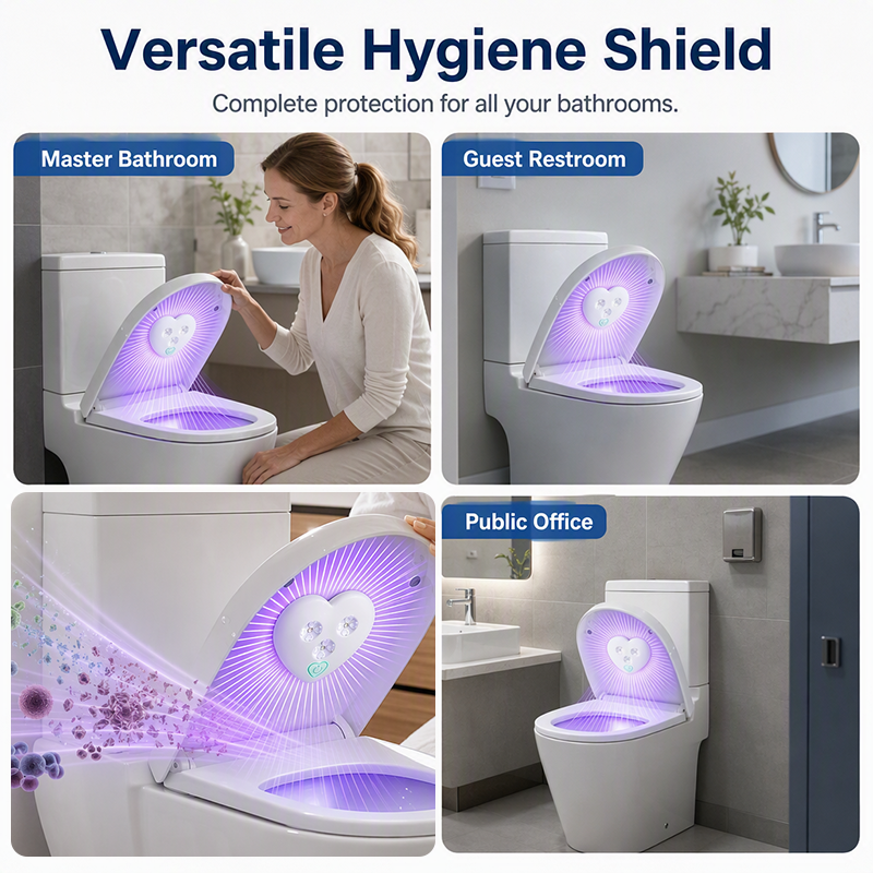 Installation instructions for smart UVC toilet light