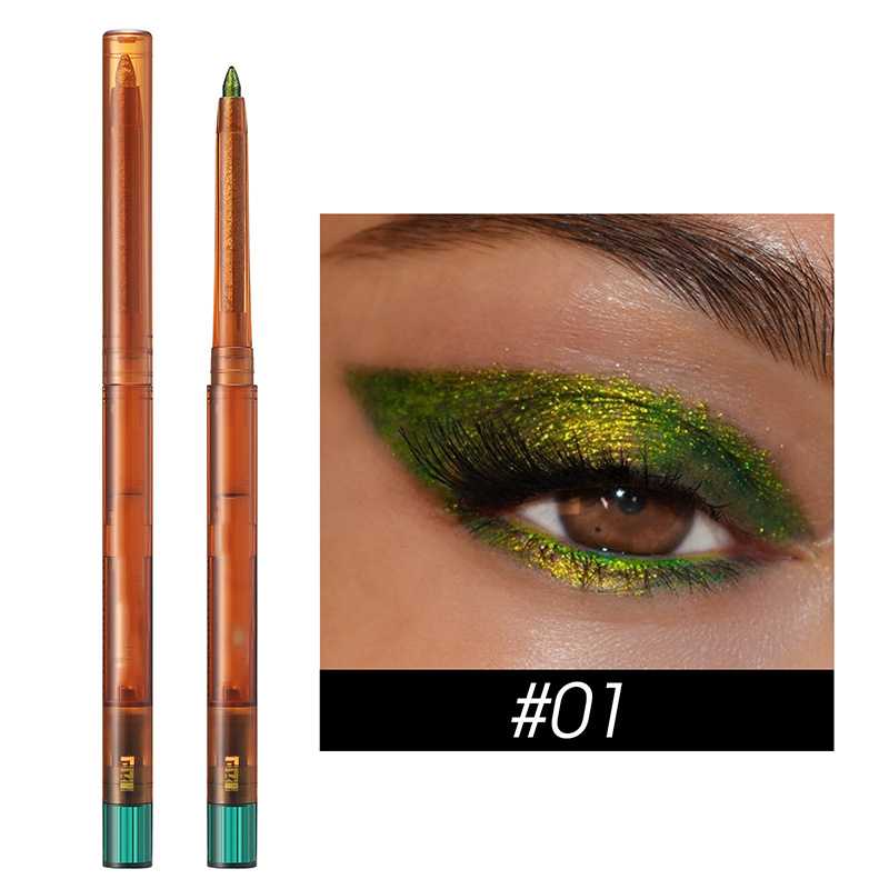 Glitter Intense Color Shifting Colorful Gel Eyeliner Pencil 