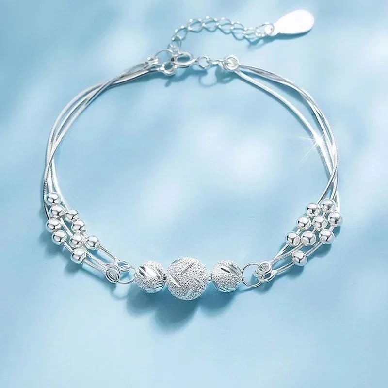 Bracelet de perles de transfert porte-bonheur