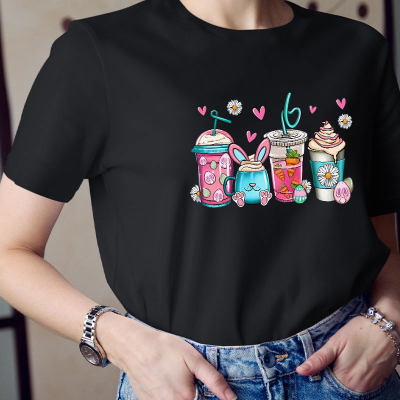 Easter Coffee Teacher T-Shirt