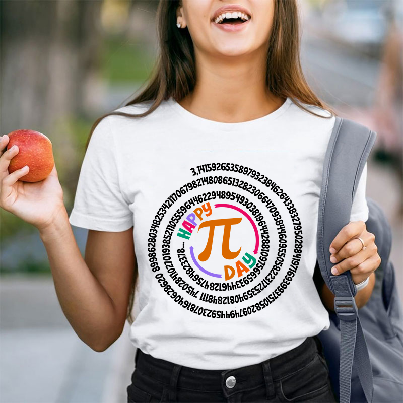 Happy Pi Day Teacher T-Shirt