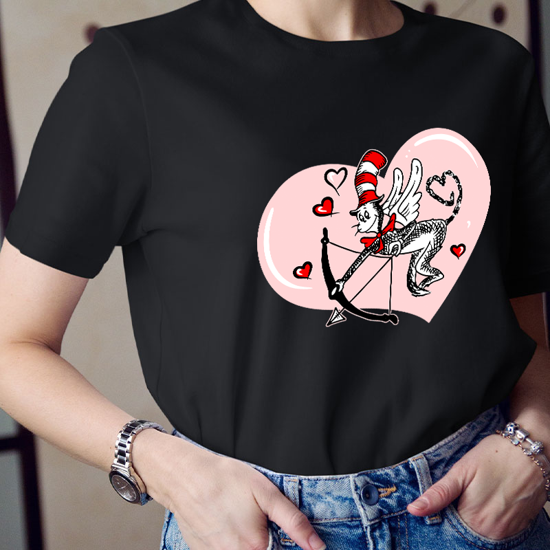Arrow Of Love Teacher T-Shirt