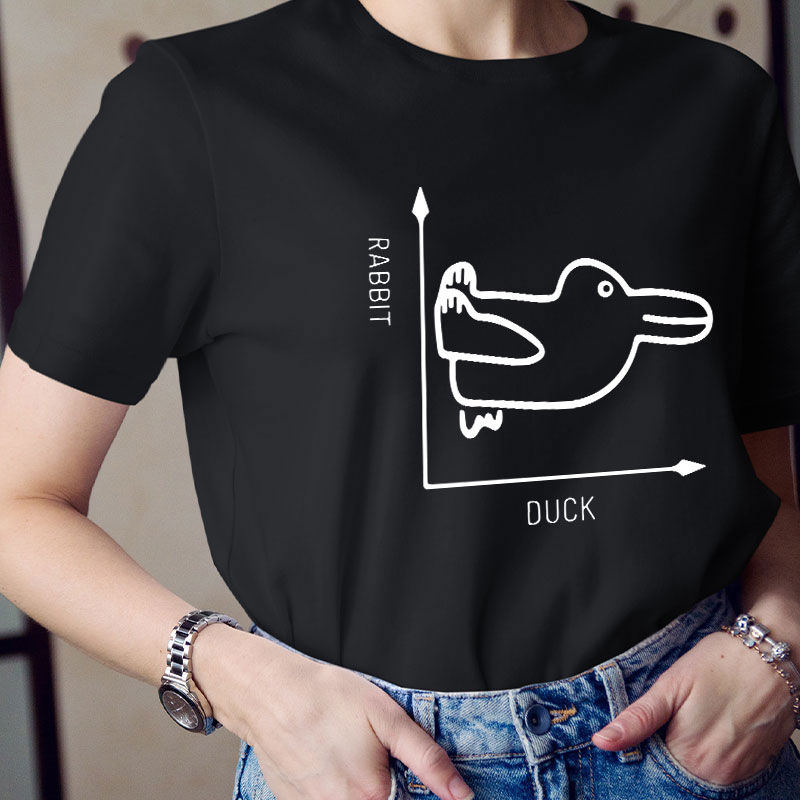 Duck Rabbit Graph T-Shirt