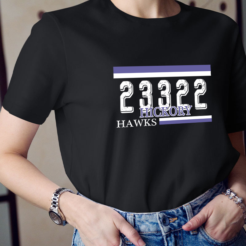 Personalized Zip Code School Teacher T-Shirt