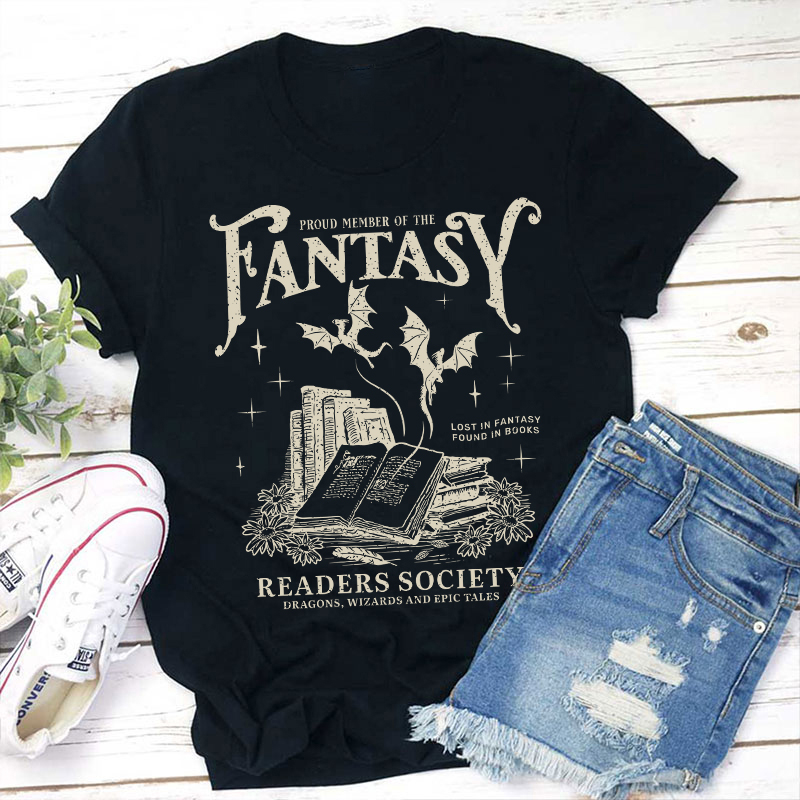 Proud Member Of The Fantasy Teacher T-Shirt