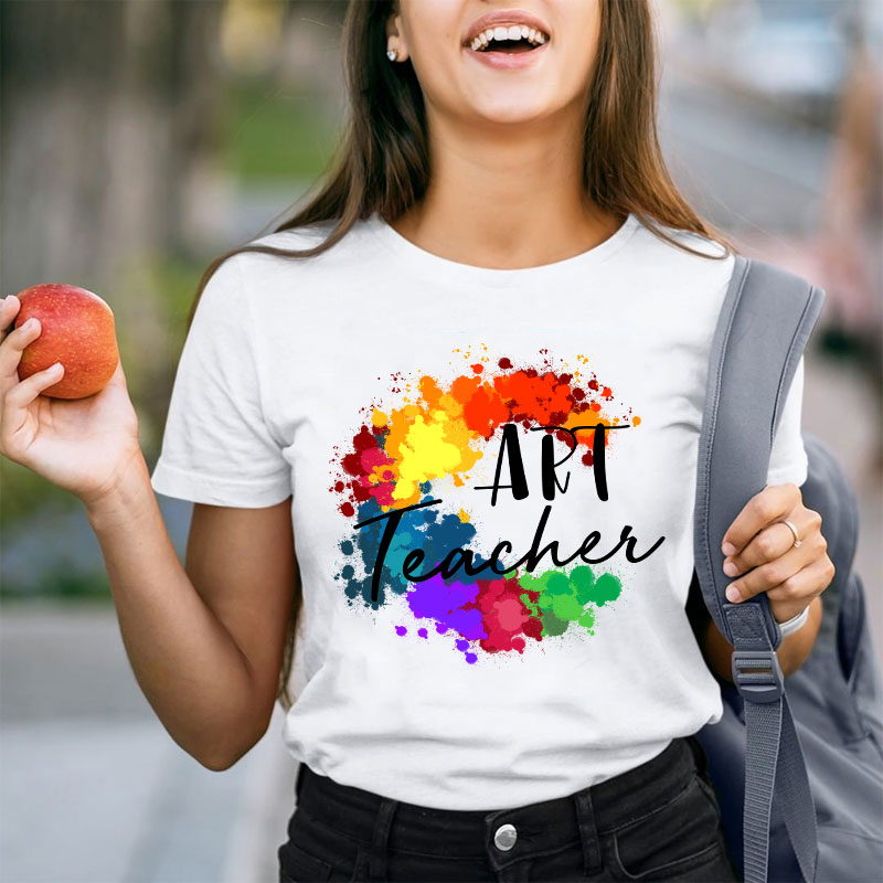 Art Teacher Pigment T-Shirt