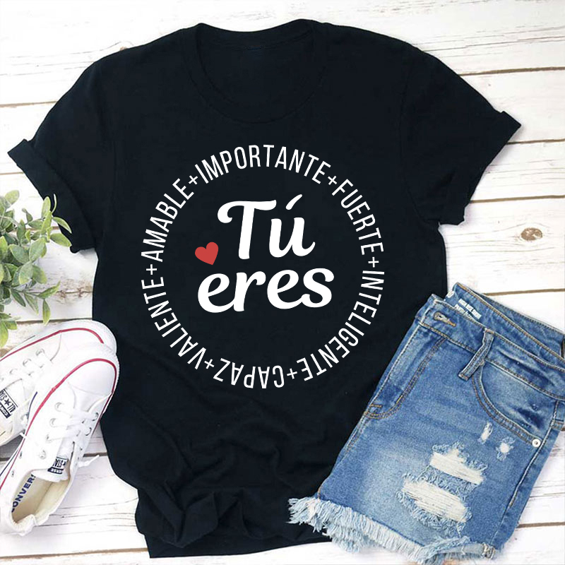 La Salud Mental Teacher T-Shirt