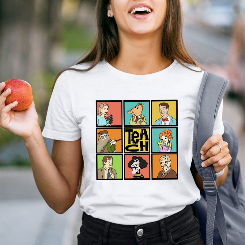 Cartoon Teach T-Shirt