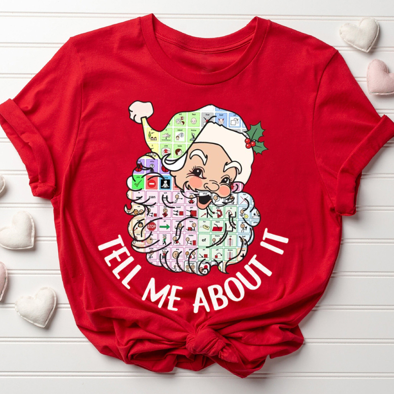 Tell Me About It Teacher T-Shirt