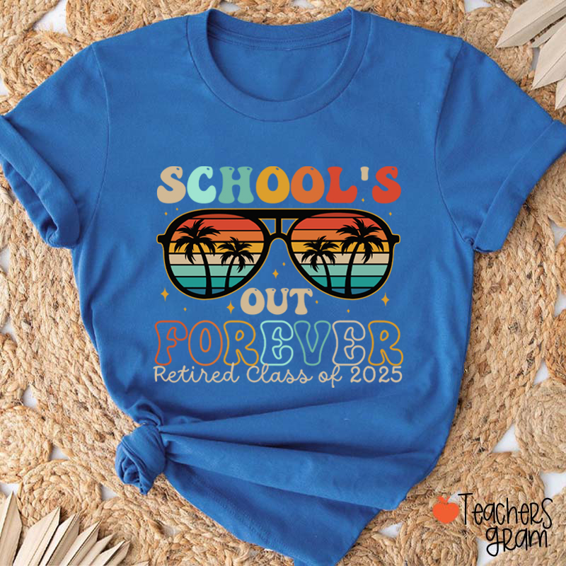Personalized Bruh School's Out Forever Teacher T-Shirt