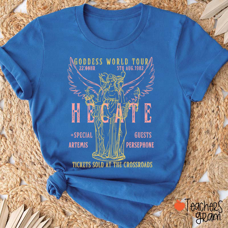 Goddess Hecate Distressed Band Teacher T-Shirt