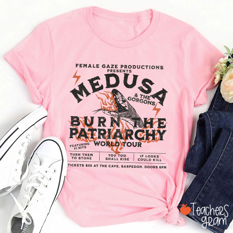 Female Gaze Productions Medusa Teacher T-Shirt
