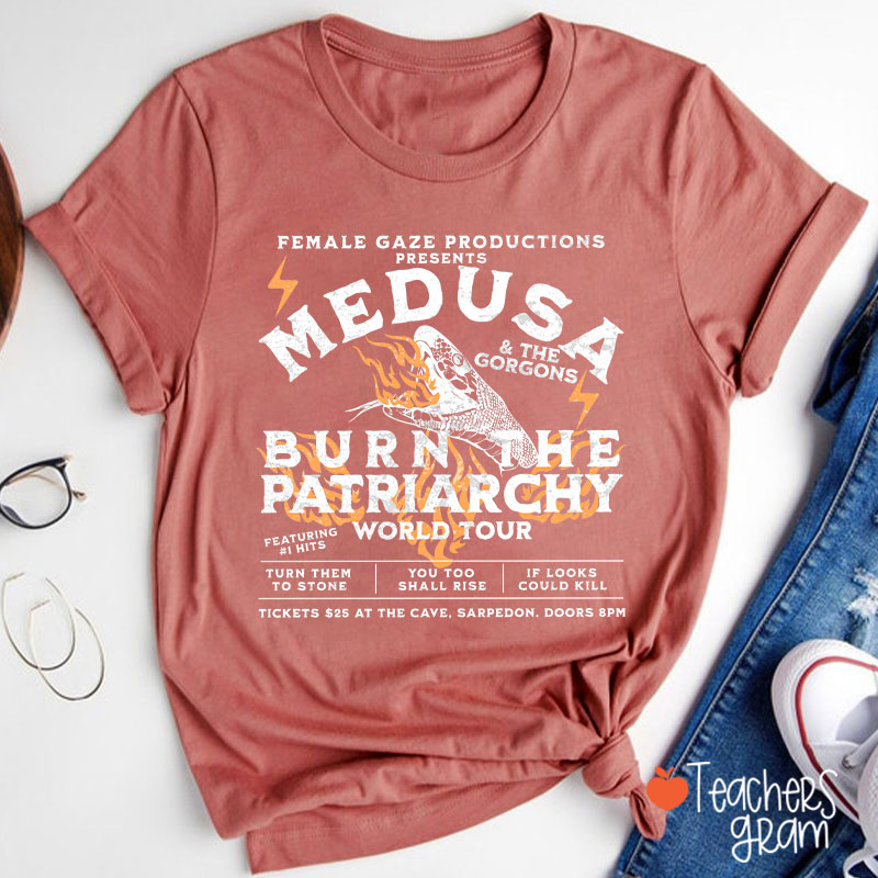 Female Gaze Productions Medusa Teacher T-Shirt