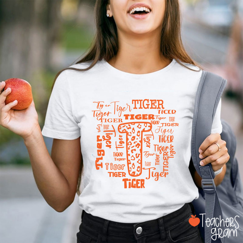 Personalized School Mascot Game Day Teacher T-Shirt