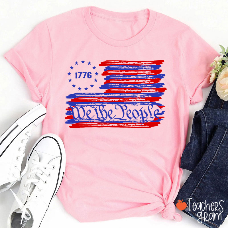 We The People Teacher T-Shirt