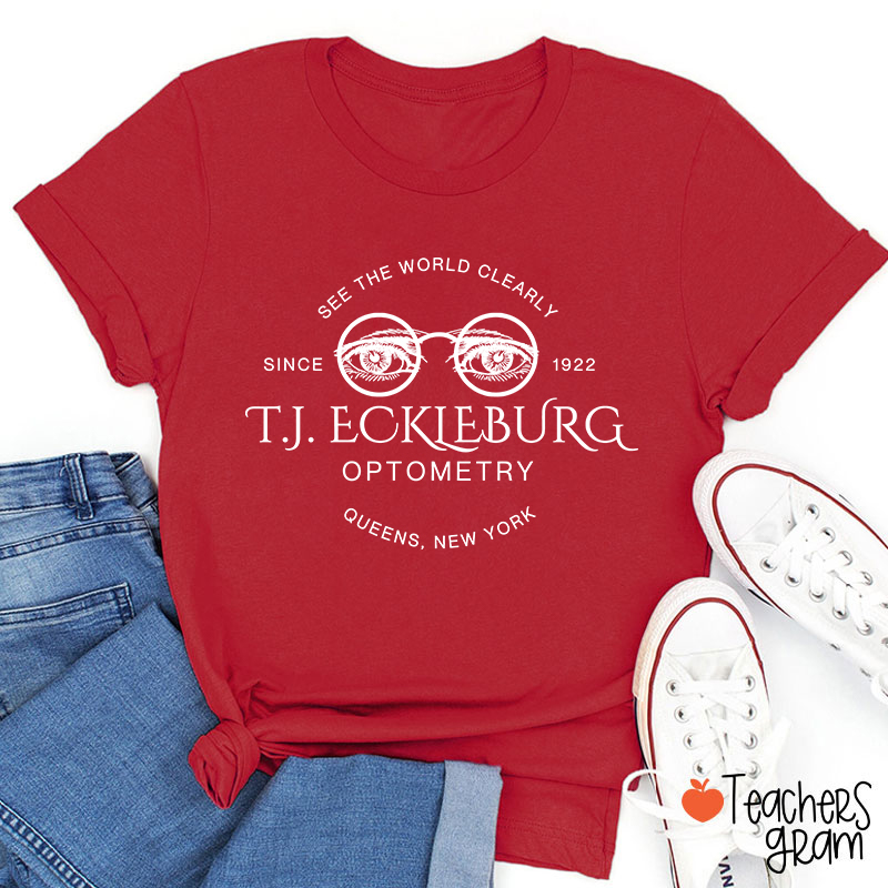 See The World Clearly Teacher T-Shirt