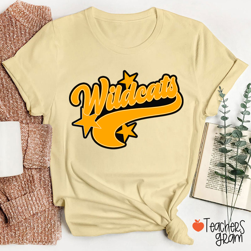 Personalized Mascot Star Team Teacher T-Shirt