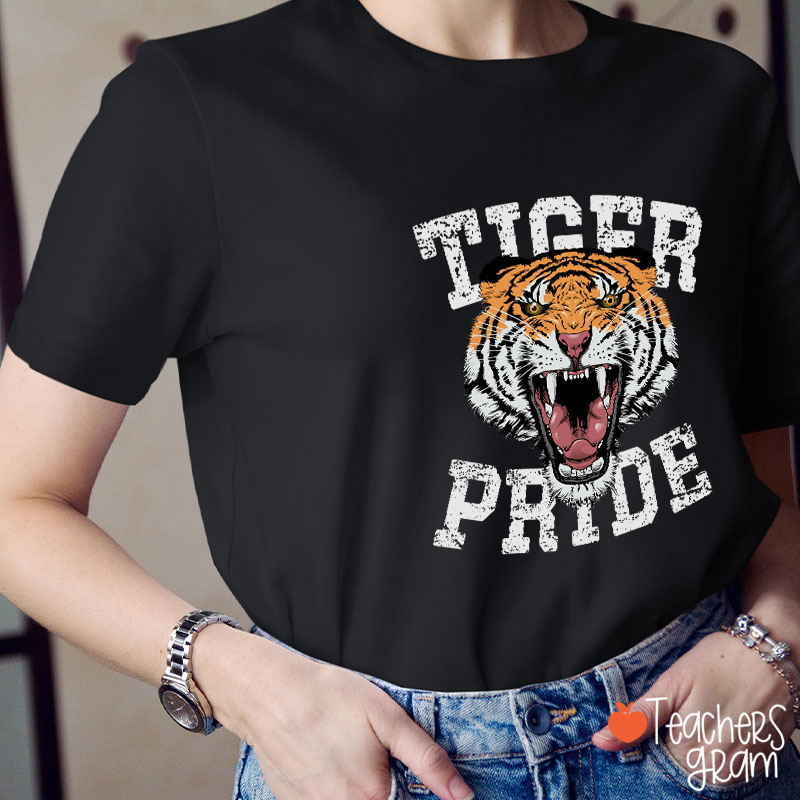 Personalized Mascot Pride Teacher T-Shirt