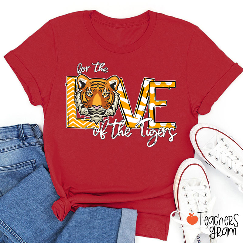 Personalized Mascot For The Love Teacher T-Shirt