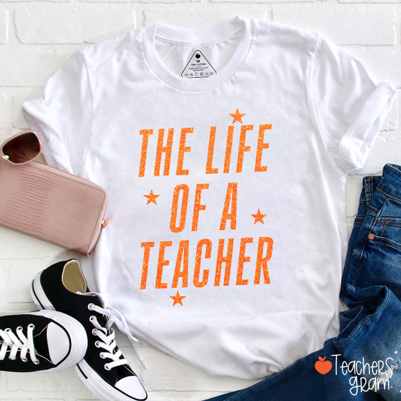 Personalized Comfort Colors The Life Of A Teacher T-Shirt