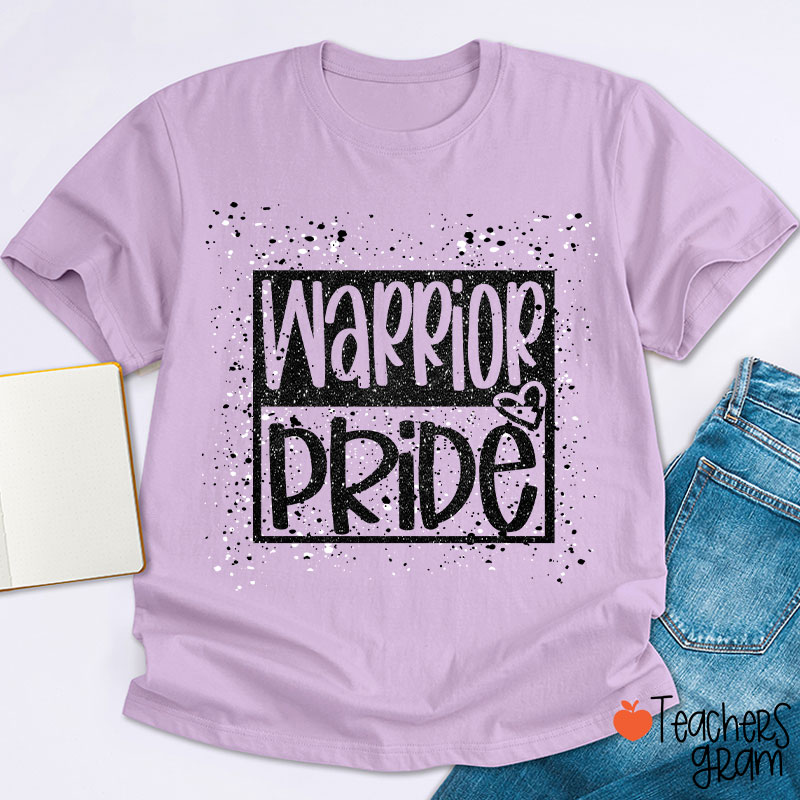 Personalized Mascot Confetti And Imitation Glitter Teacher T-Shirt