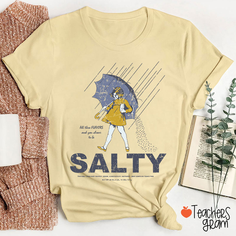 Salty Girl Teacher T-Shirt