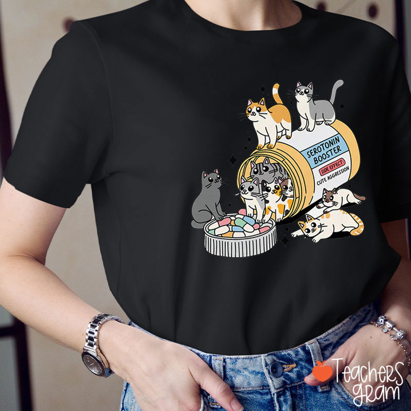Serotonin Booster Teacher T-Shirt