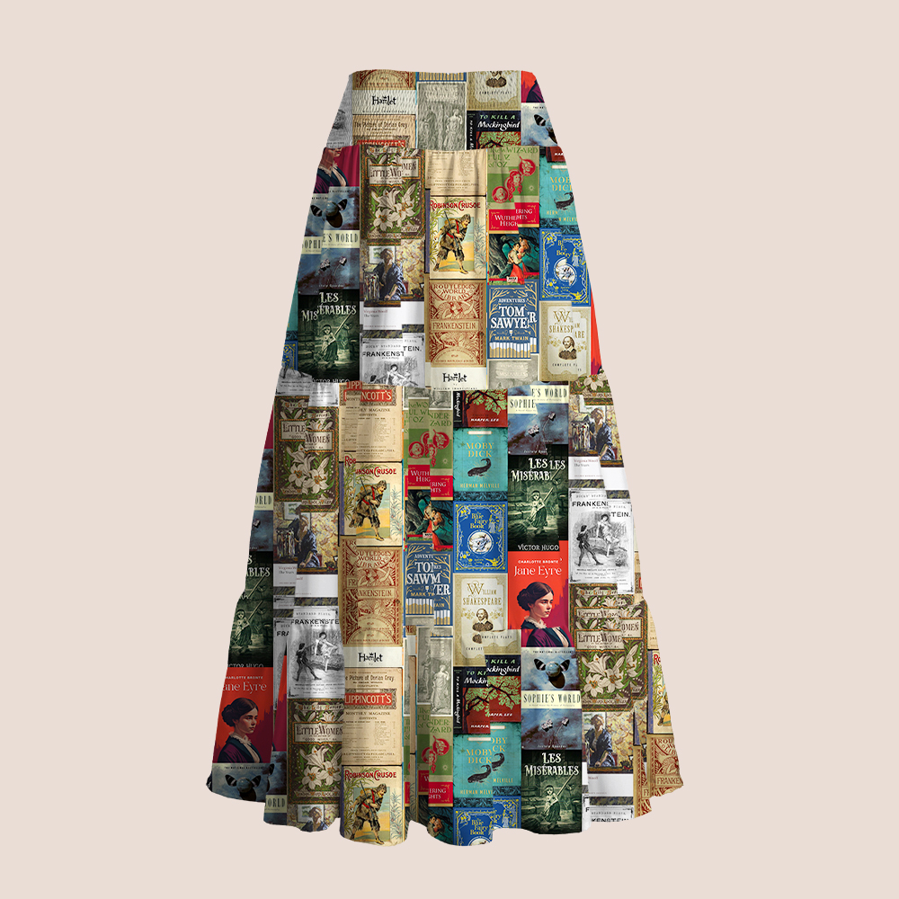 Masterpiece Literature Teacher Tiered Skirt