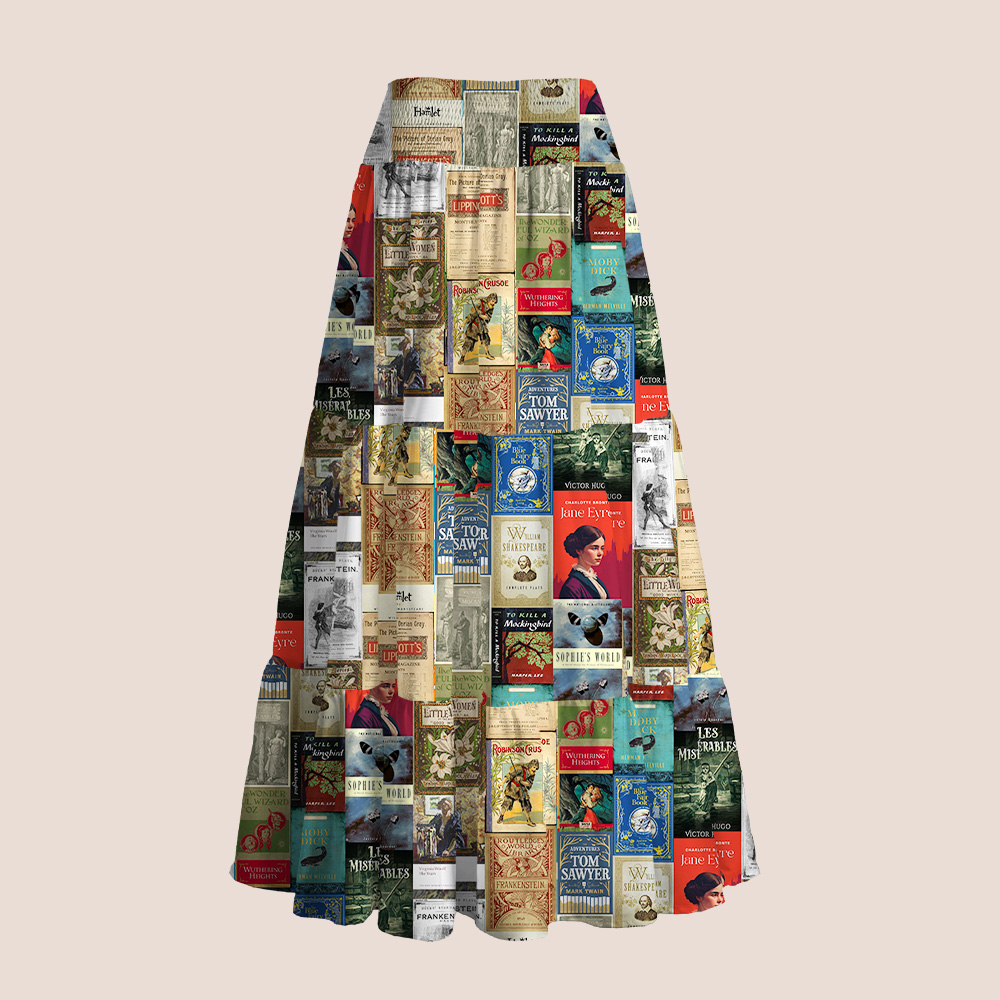 Masterpiece Literature Teacher Tiered Skirt