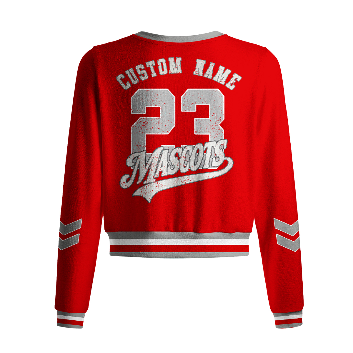 Personalized Mascot Retro Sport Team Name Number Teacher Ugly Cardigan Sweaters