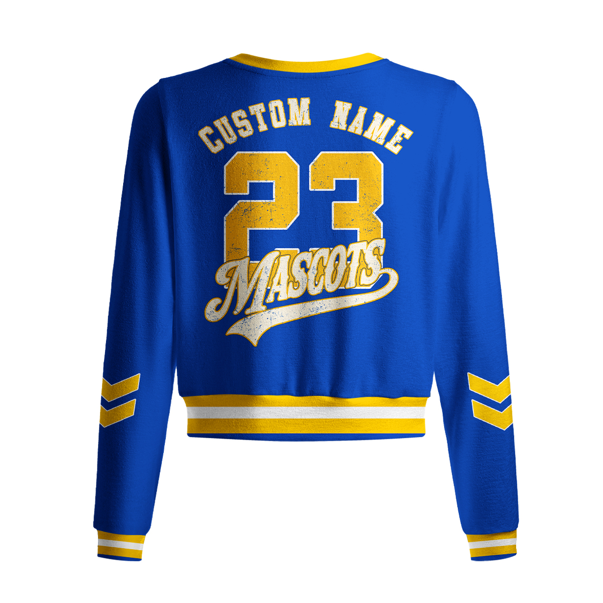 Personalized Mascot Retro Sport Team Name Number Teacher Ugly Cardigan Sweaters