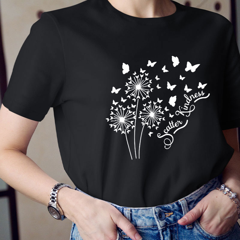 Scatter Kindness Teacher T-Shirt