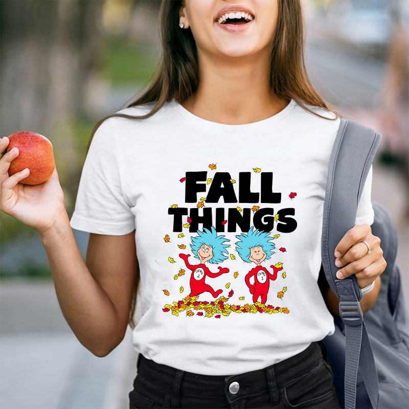 Fall Things Teacher T-Shirt
