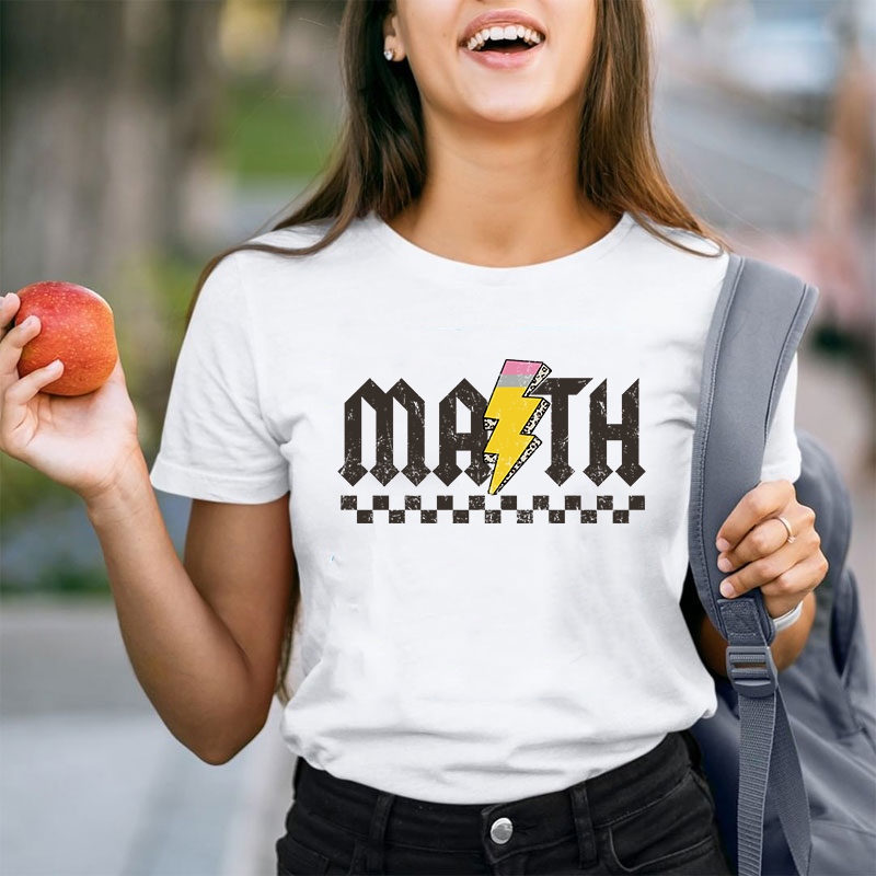 Math Rock Teacher T-Shirt
