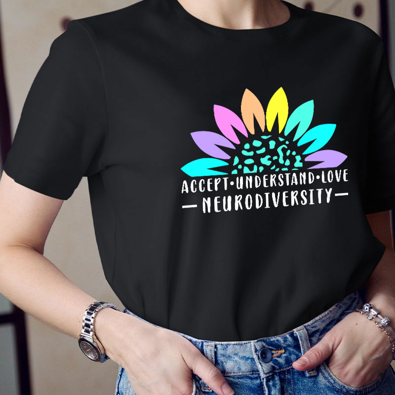 Accept Understand Love Teacher T-Shirt