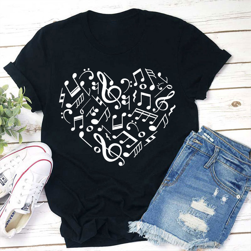 Music Teacher Graphic T-shirts For Women – Teachersgram