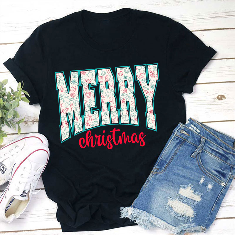 Merry Christmas Teacher T-Shirt