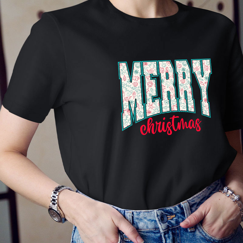 Merry Christmas Teacher T-Shirt