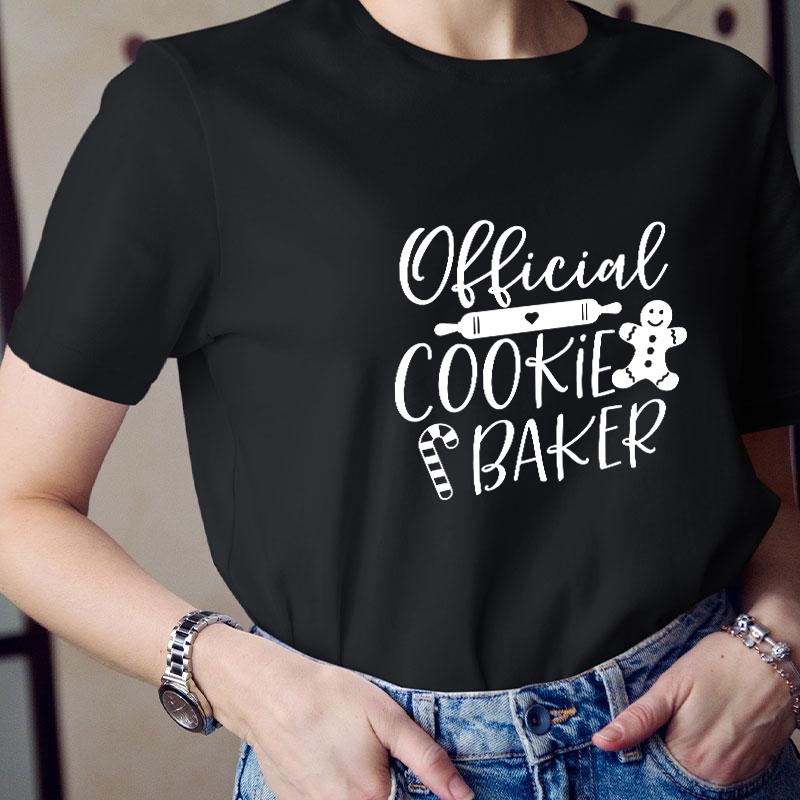 Official Cookie Baker Teacher T-Shirt