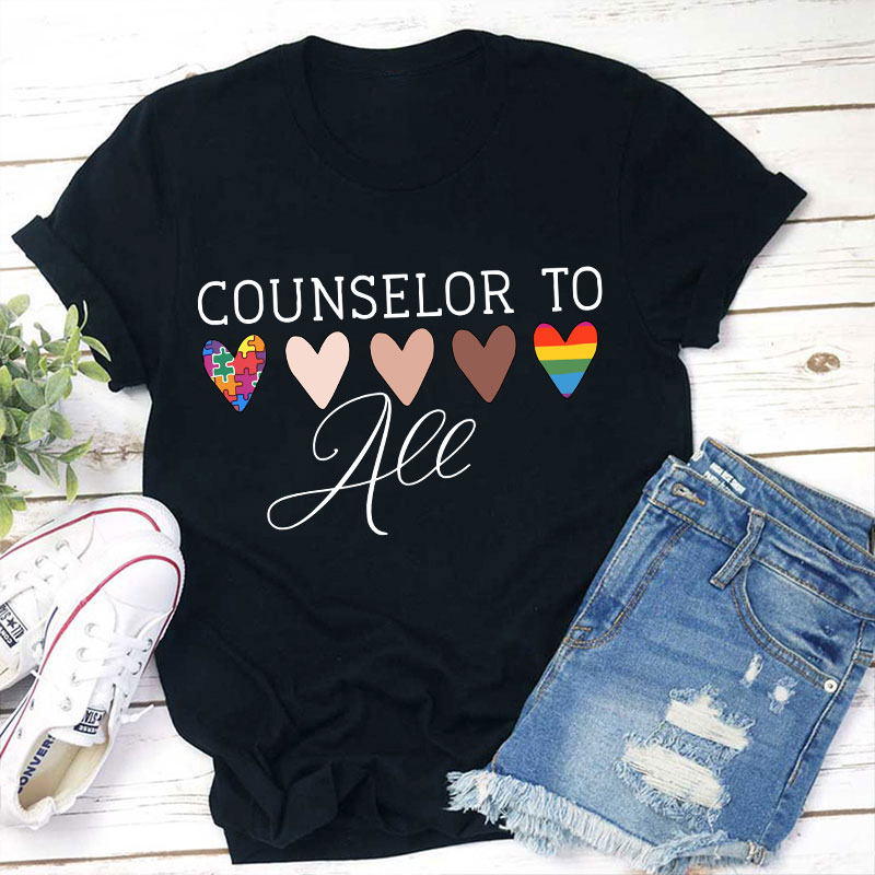 Counselor To All Teacher T-Shirt Sale-Teachersgram